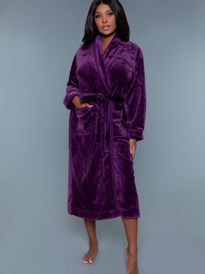 BeWicked - Wholesale Robe - Women's - 2260 Helena Plush Robe