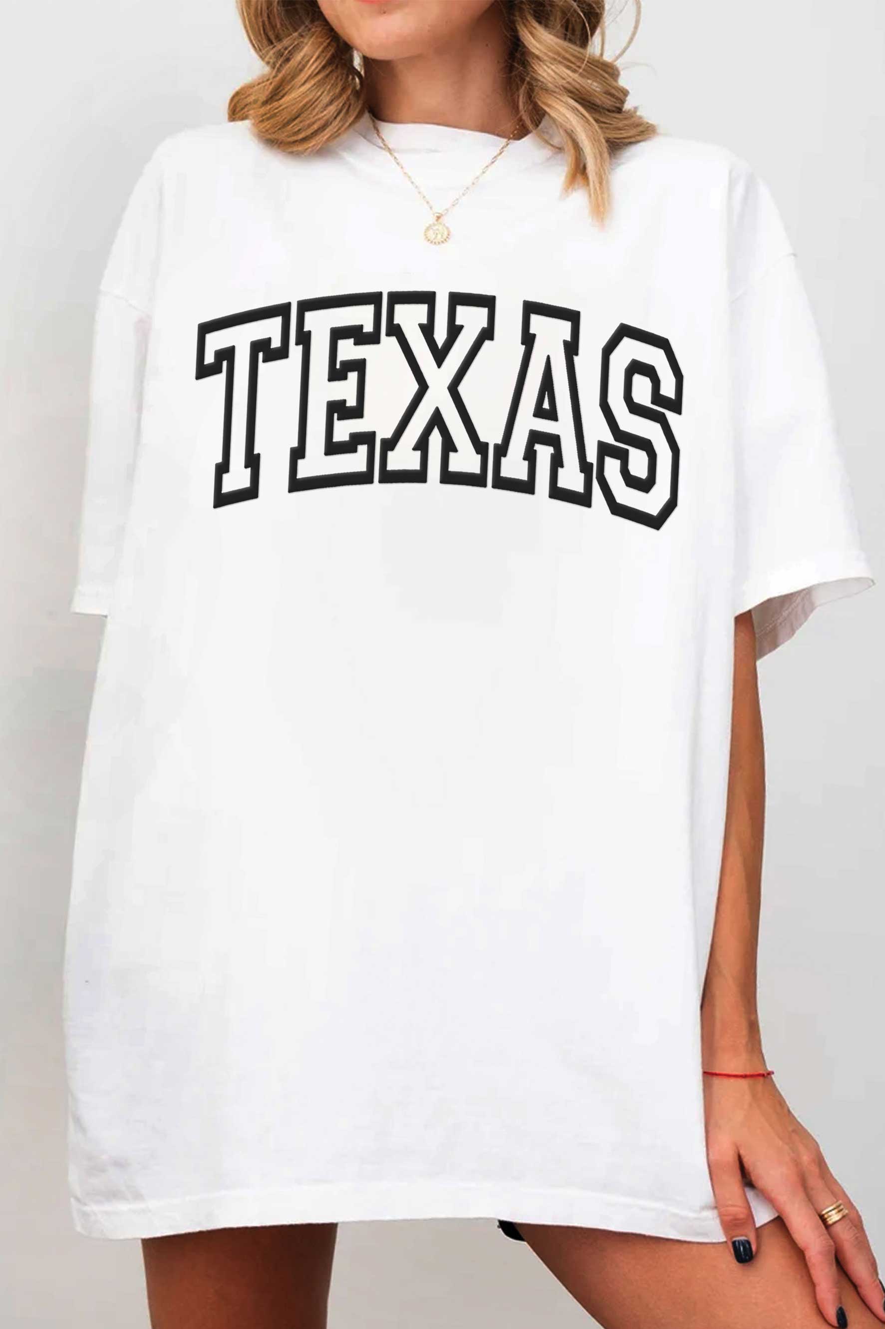 Rustee Clothing - Wholesale Screen Printed T-Shirt - Unisex - TEXAS PUFF OVERSIZED GRAPHIC TSHIRTS0
