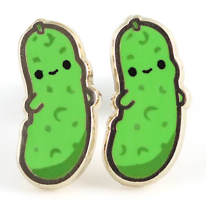 Pickle Earrings for wholesale by LuxCups Creative
