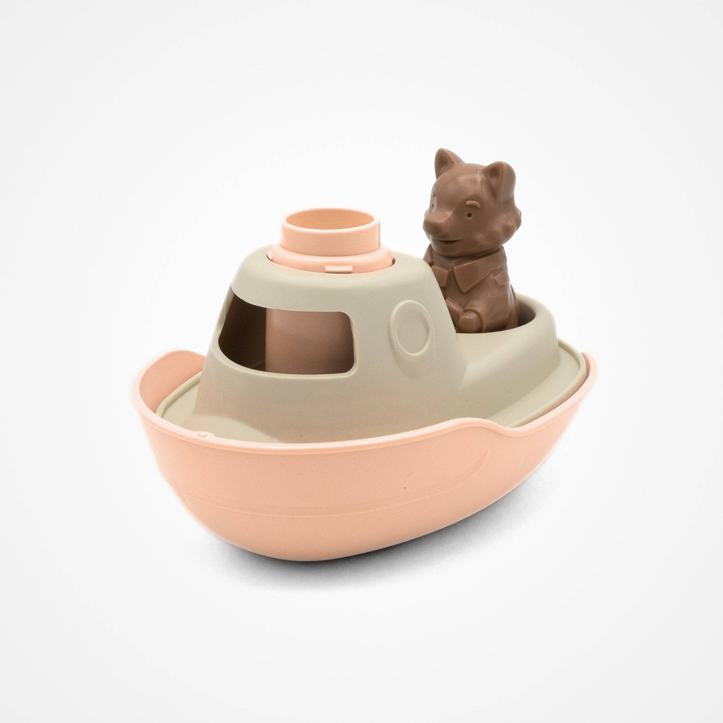 Le Jouet Simple - Wholesale Toy Set - Kids - Moccha Peach Small Boats - Set of 41