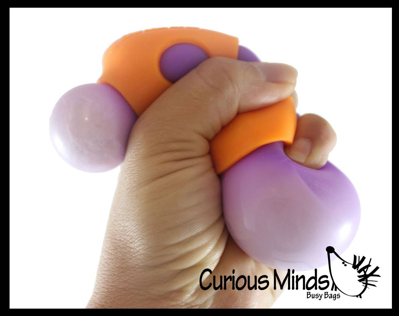Curious Minds Toys – Brinquedo de espuma - Crianças e bebés por atacado – 1 Cogumelo Nee Doh Soft Squeeze Stress Ball8