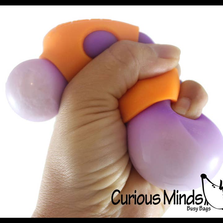 Curious Minds Toys – Brinquedo de espuma - Crianças e bebés por atacado – 1 Cogumelo Nee Doh Soft Squeeze Stress Ball8