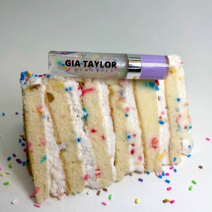 Birthday Cake Gloss for wholesale by Shop Gia Taylor LLC.