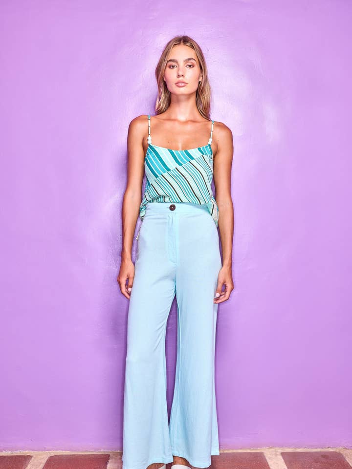 THE PAMELA CAMI - LUNA STRIPE for wholesale by State of Georgia