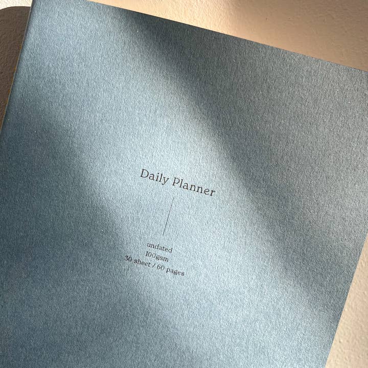 Fin Studio – Agenda por atacado – Caderno Planejador Diário / Série Vita Azul