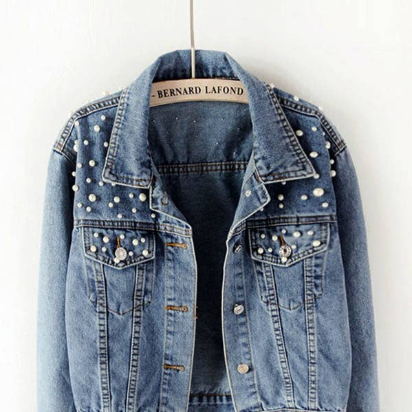 Langærmet tætsiddende jakke med opdelt søm og revers for engroshandel hos Plush Looks