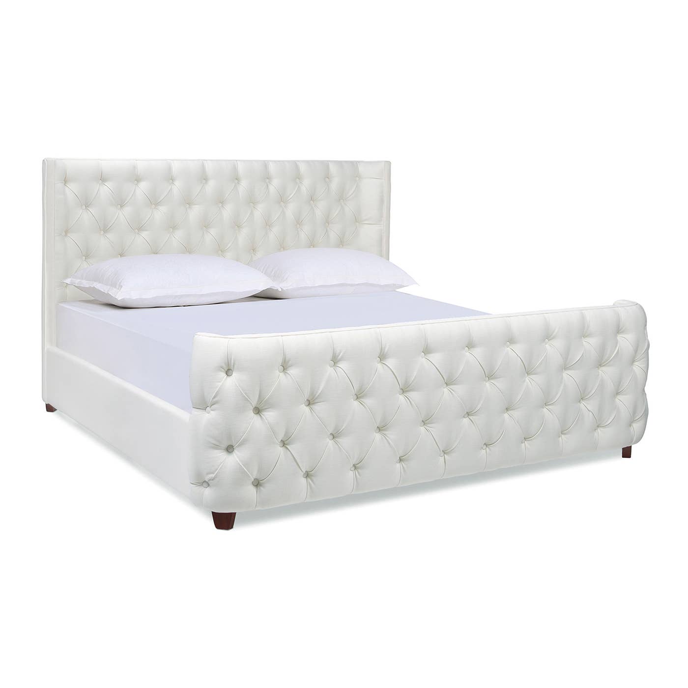 Jennifer Taylor Home - Wholesale Bed - Brooklyn Tufted Bed Headboard and Footboard Set6
