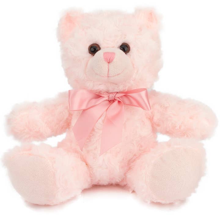 Plushland - Wholesale Stuffed/Plush Toy - Kids & Baby - 11″ Sitting Bear Plush | Ribbon Sitting Bear Assortment15