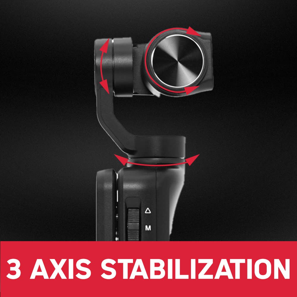 GT COMPANY - Wholesale Small/Handheld Appliance - AGFA Photo Gimbal Realimove MC3X - 3-Axis Stabilizer Camera3