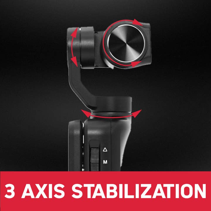 GT COMPANY - Wholesale Small/Handheld Appliance - AGFA Photo Gimbal Realimove MC3X - 3-Axis Stabilizer Camera3