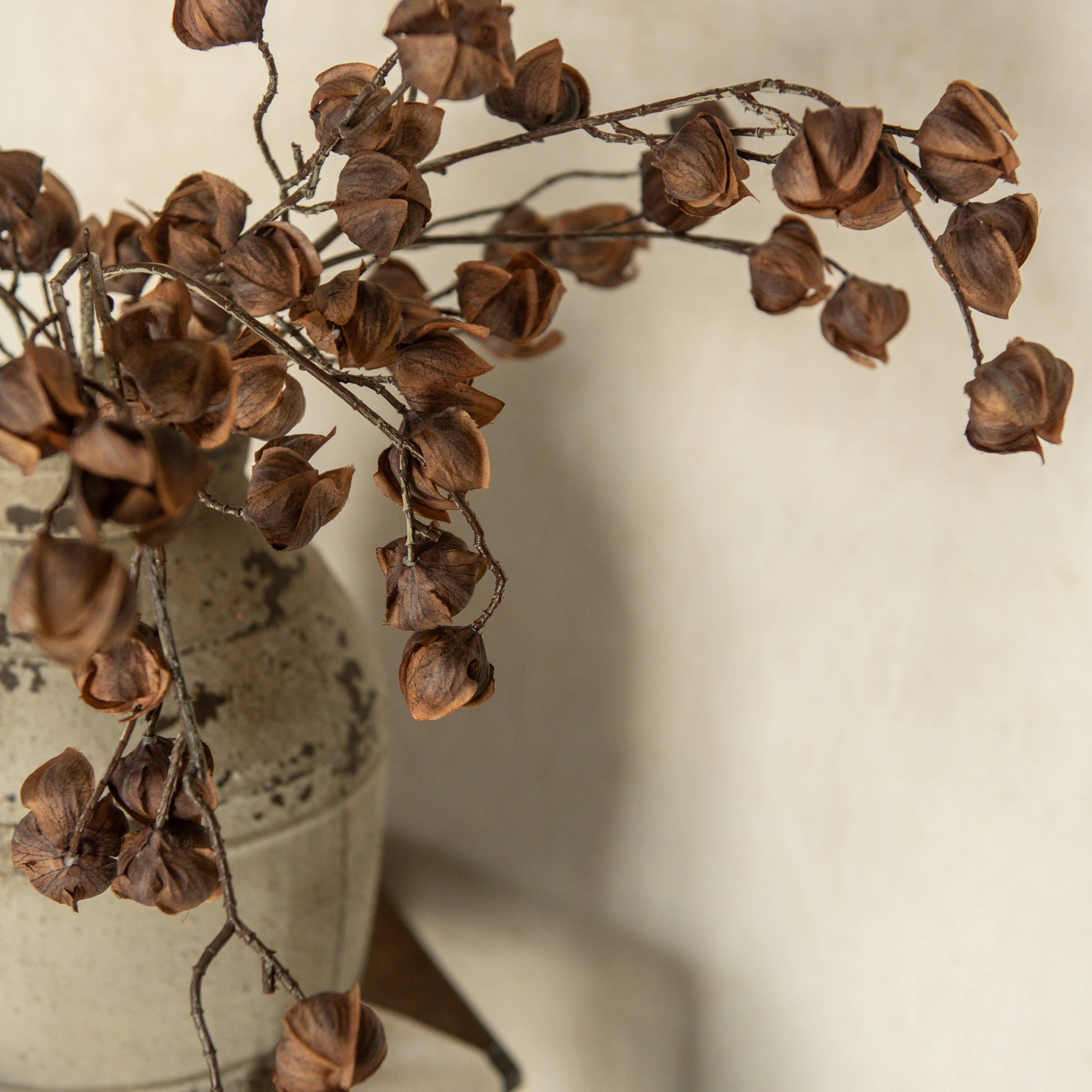 Ragon House - Wholesale Lantern - 38" BROWN CHINESE LANTERN SPRAY2