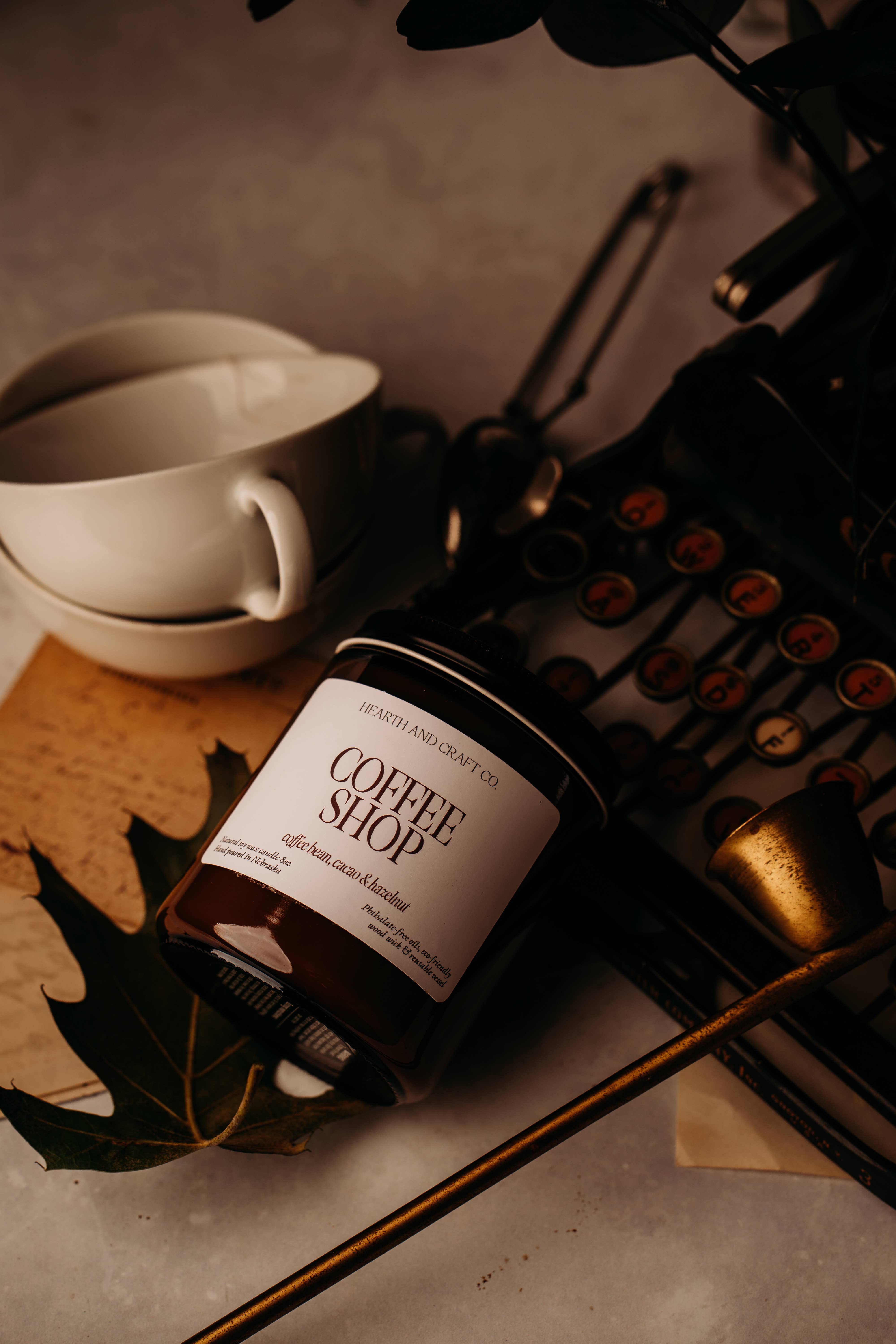 Hearth and Craft Candle Co. - Vente Bougie en bocal - CAFÉ2