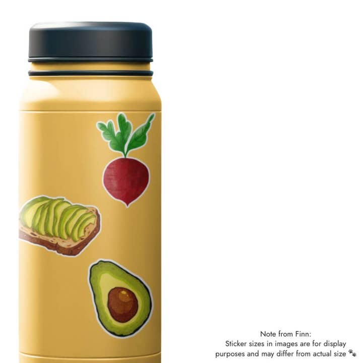 Stick With Finn - Wholesale Phone & Laptop Stickers - Beet Sticker2