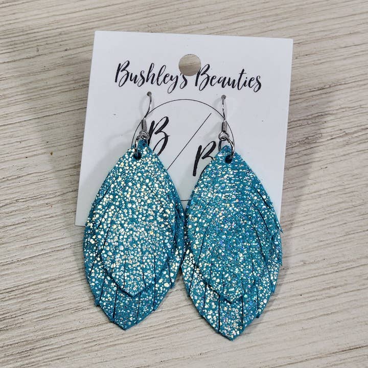 Frangia turchese scintillante con diamanti per la vendita all'ingrosso da parte di Bushleys Beauties, LLC