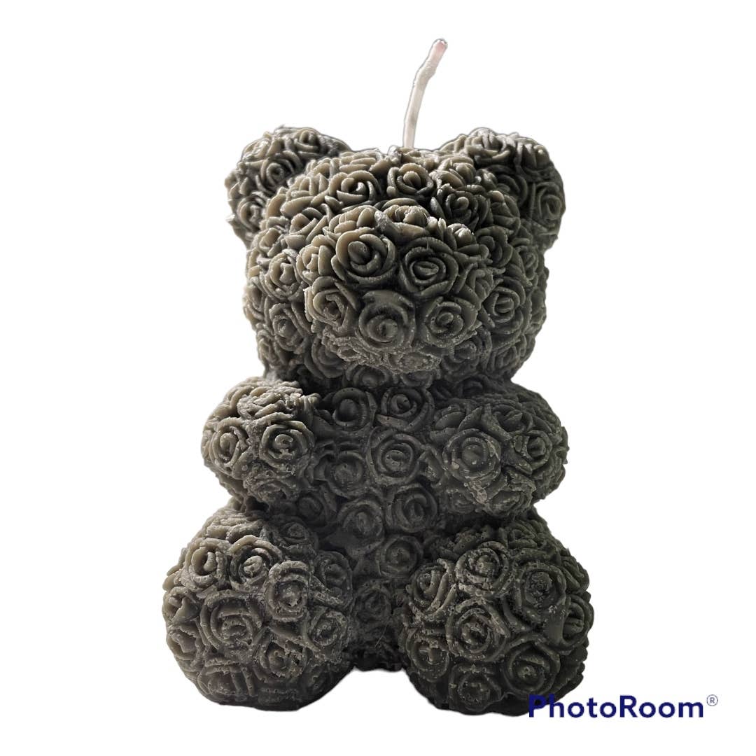 AtelierCMXII - Vente Bougies originales - Bougie ours en peluche Rosey - Nouveauté9