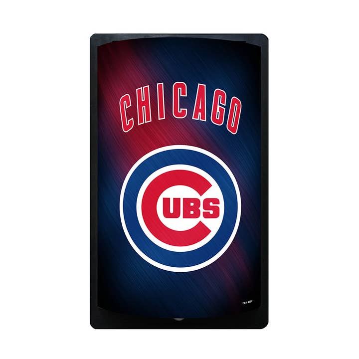 Party Animal, Inc. - Wholesale Sign - Chicago Cubs MotiGlow Light Up Sign0