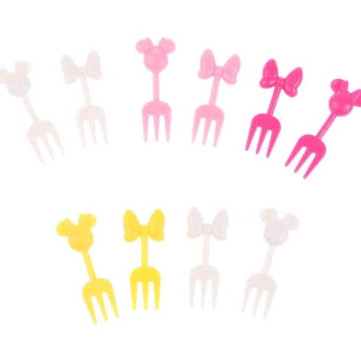 Food Picks - Mini Bow (10 Pieces) for wholesale by Mum Made Yum