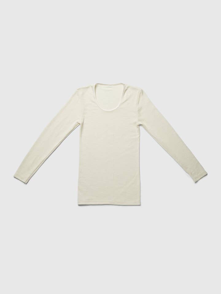 MINI LILA - Wholesale T-Shirt - Women's - Organic Merino Wool and Silk Women Shirt1