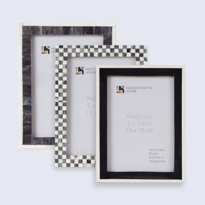 Muqeem & Brothers - Wholesale Picture Frame - 5x7 Picture Frames Pack of 3- Cloud0