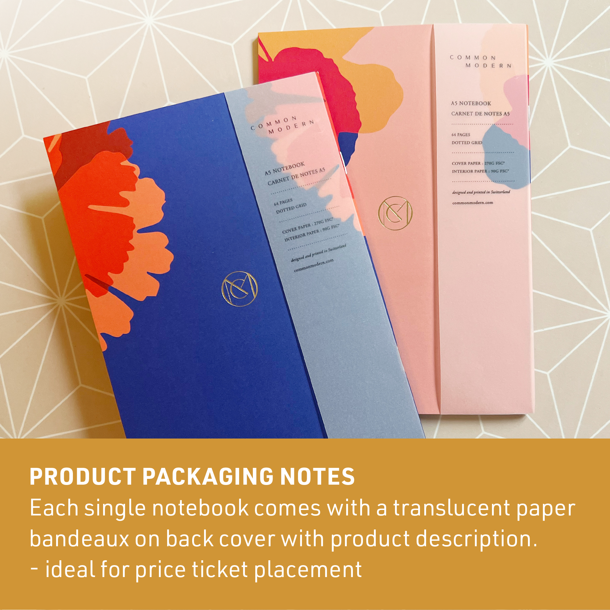 Common Modern - Wholesale Notebook - Forest Floor No. 4 A5 Notebook | Dot Grid Notebook | Journal4