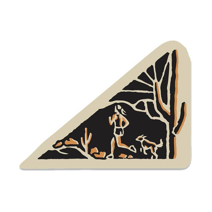 Autocollant en vinyle Desert Runner par Rayco pour la vente par MuttRuk
