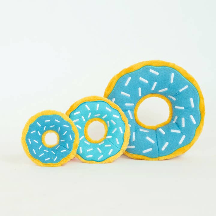 Pet Palette Distribution - Wholesale Pet Chew Toy - Dog - ZippyPaws Jumbo Donutz Blueberry4