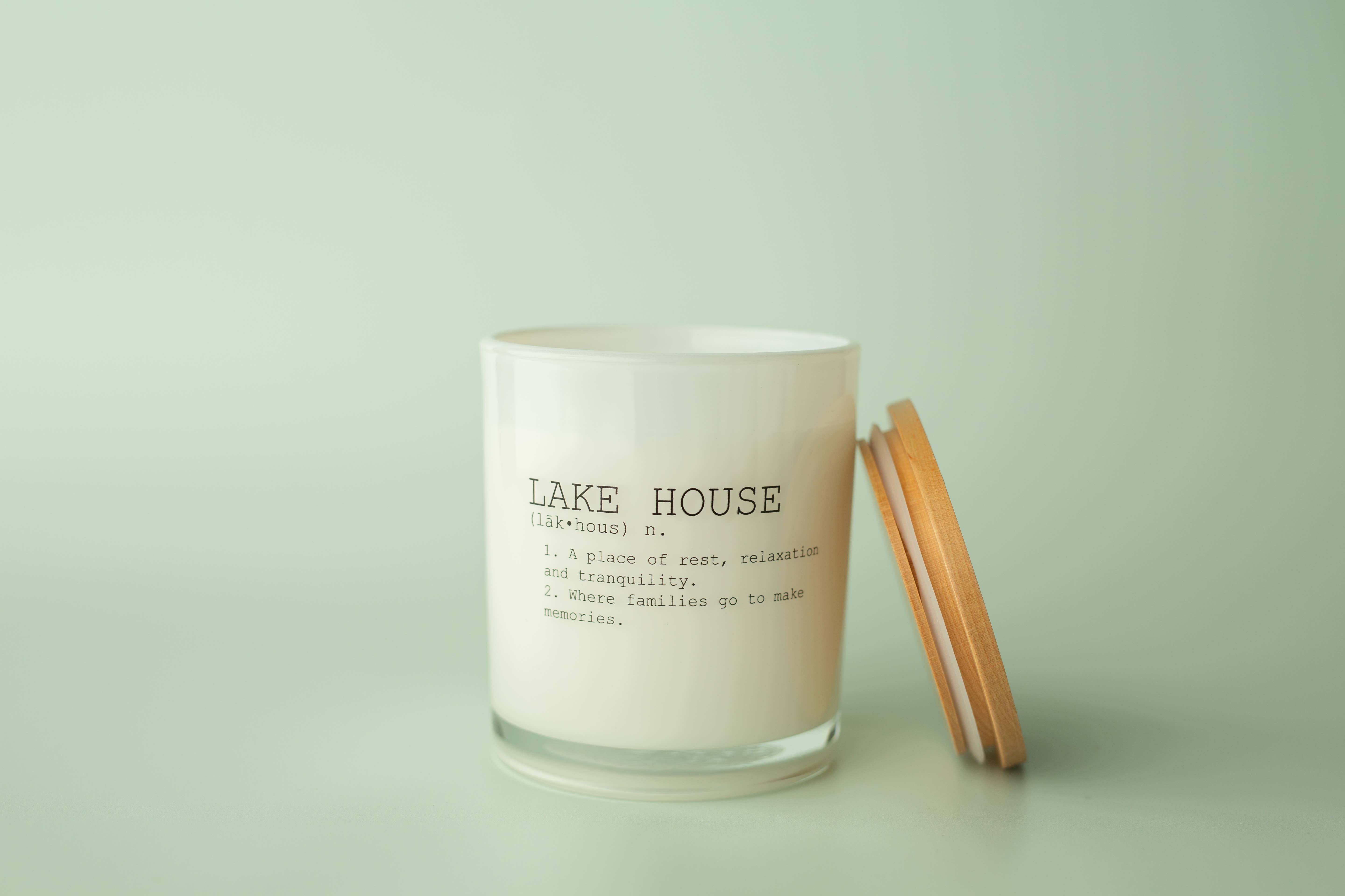 Unplug Soy Candles - Venta al por mayor Velas en tarros - Vela de soja Lake House Definition3