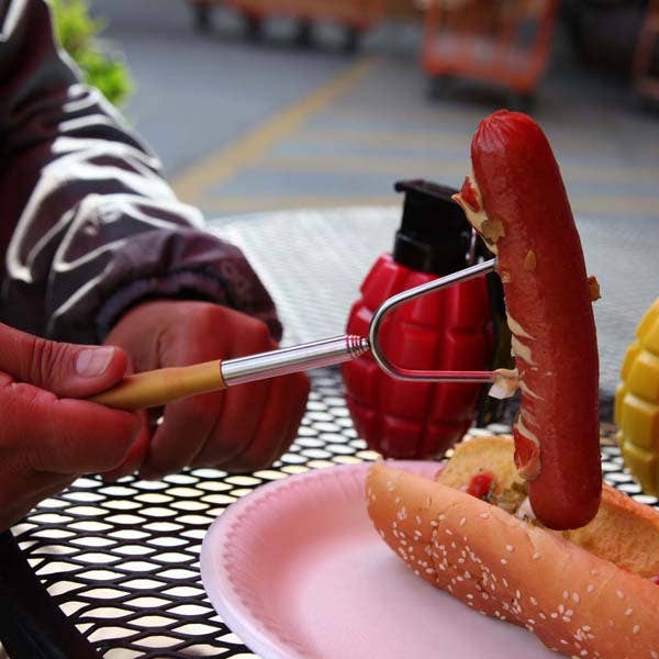 CALIBER GOURMET / CAMPCO - Wholesale Outdoor Grill Tools - 50 Caliber BBQ Fork Display Box of 121