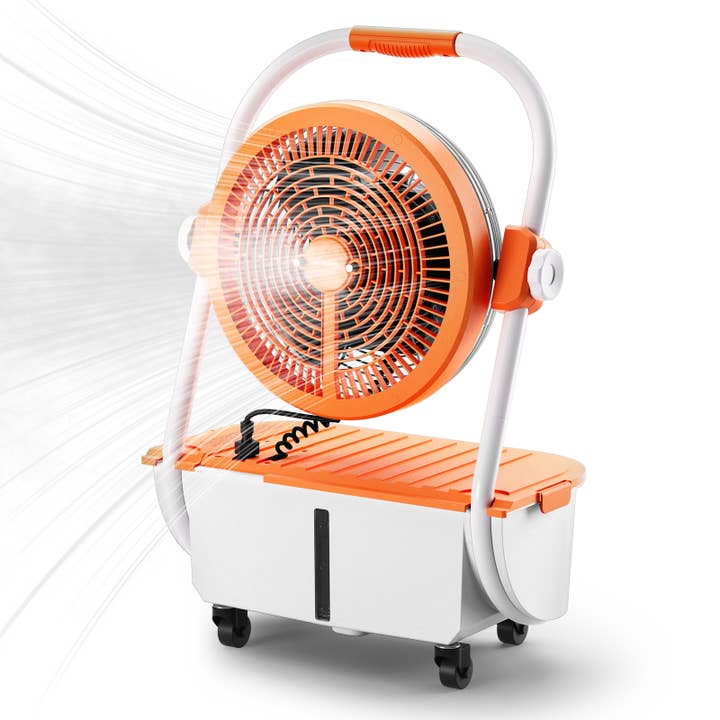 TURBRO - Wholesale Small/Handheld Appliance - AirSupply MS12 Portable Mist Fan with 19,200mAh Battery