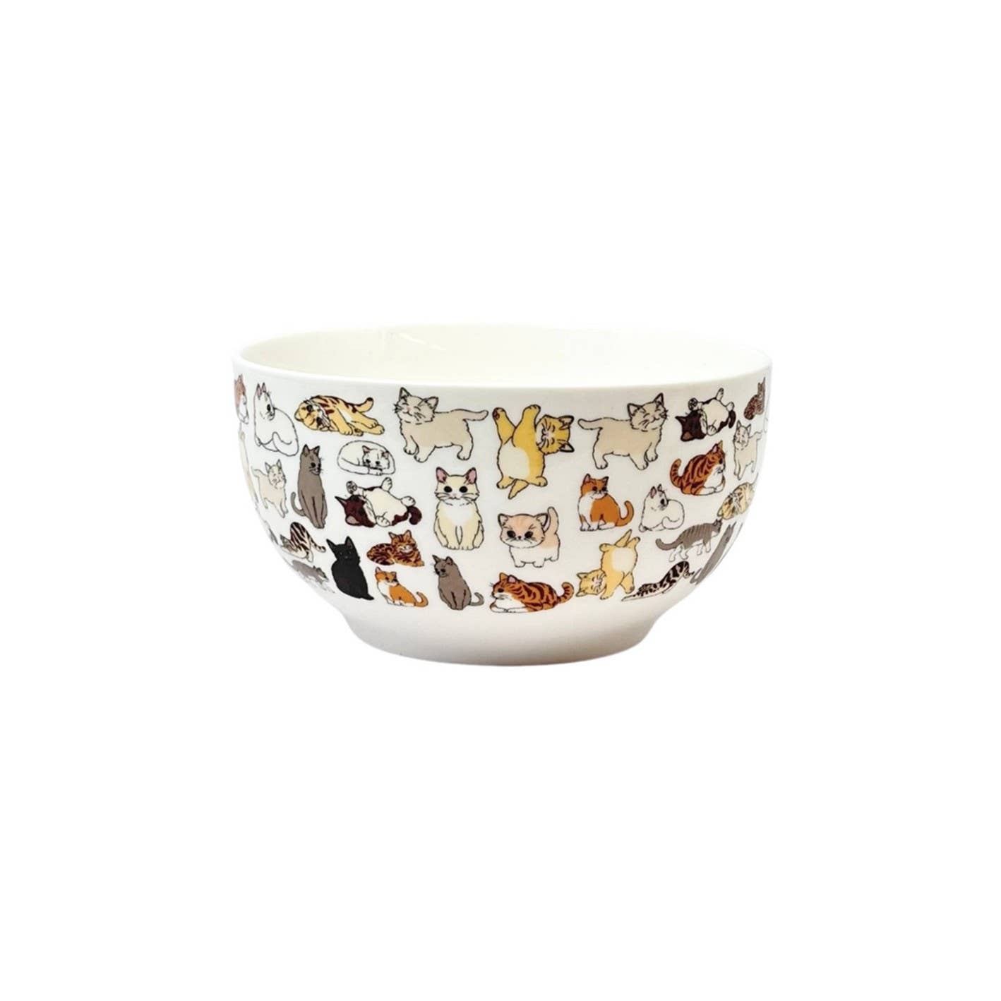 SferaNatura by INCI SRL - Wholesale Coffee/Tea Cup - HOME ELEMENTS 500 ml Bowl Cats