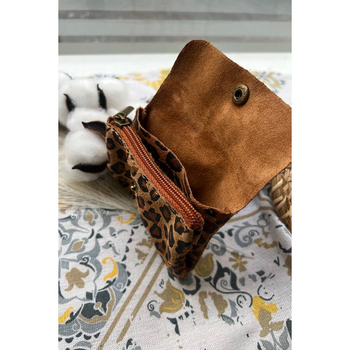 Cherry Paris - Wholesale Wallet - Women's - Small Leather Goods LUCE LEOPARD - 3998C