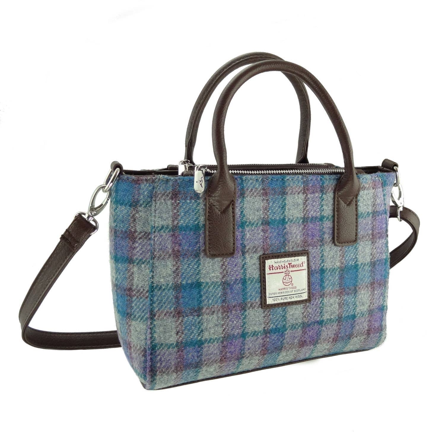 Dublin Gift Company - Vente Tote bag – femme - Petit sac cabas en tweed Harris20