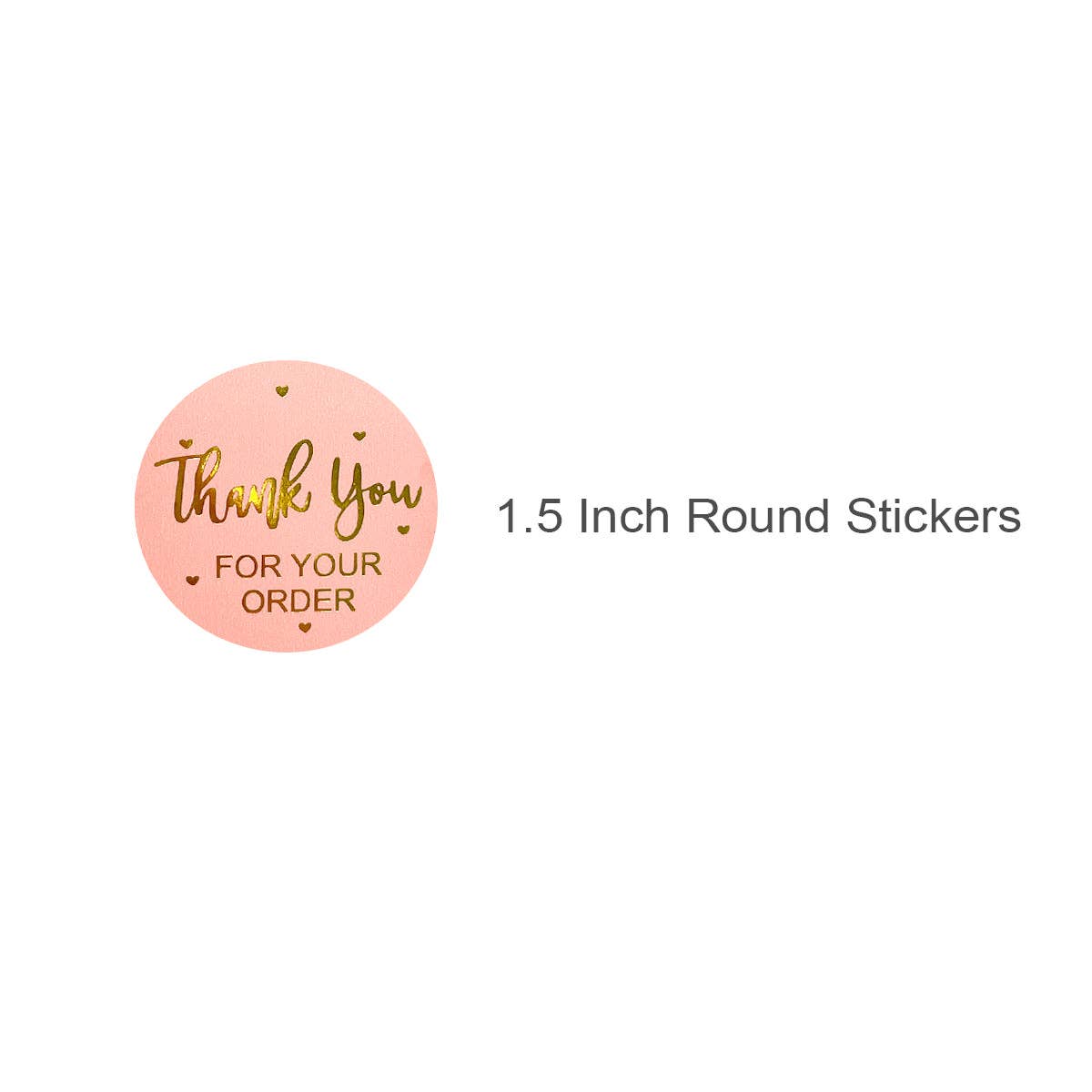 Wrapables.com - Wholesale Sticker - Wrapables 1.5" / 2" Thank You Stickers Roll6