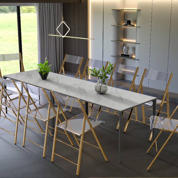 LeisureMod - Wholesale Folding Chair - Menno Stainless Steel Folding Chair for Wedding & Banquet29