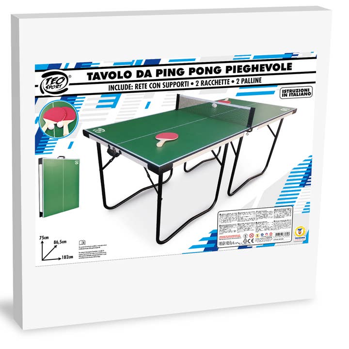 Teorema Giocattoli - Wholesale Sporting Accessories - Teorema Toys, Foldable Ping Pong Table3