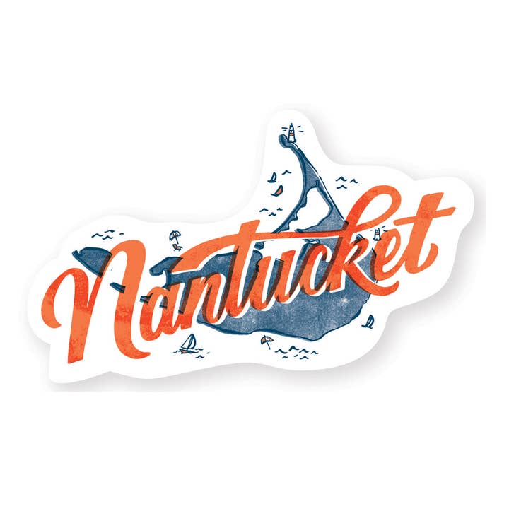 Nantucket Sticker for wholesale by 2021 Co.