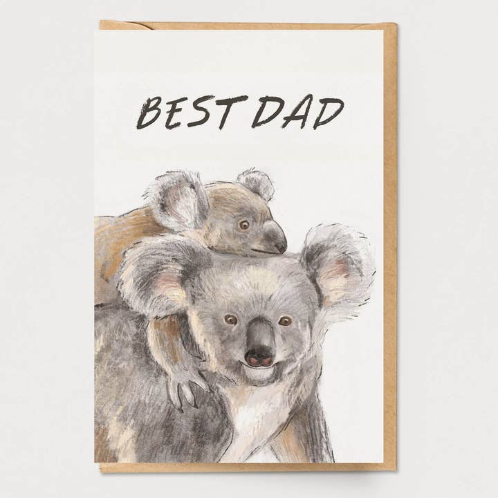 Koala Pappa Kort för wholesale av Ingrid Press