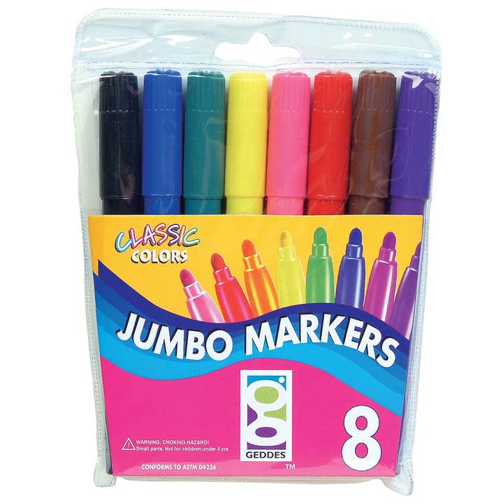 Geddes - Wholesale Marker - JUMBO MARKER 8CT 12 /BOX
