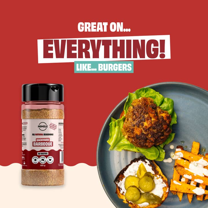 Mingle Seasoning - Wholesale Dried Spice Mix - BBQ LOVERS SEASONING LARGE BOTTLE