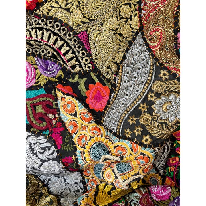 Bhawana Handicrafts - Wholesale Tapestry/Textile - Embroidered Table Runner Vintage Tapestry Boho Wall Hanging1