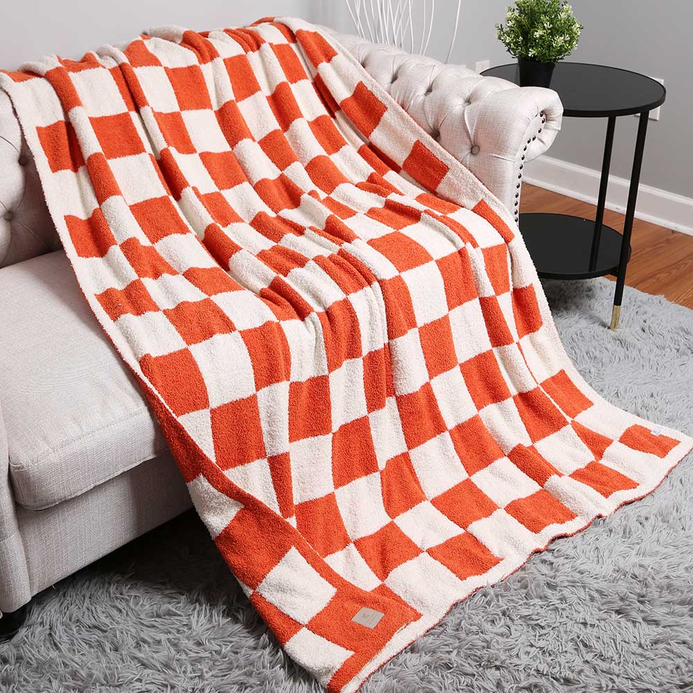 Sensibling Corp. – wholesale Throw blanket – Reversible Checkerboard Patterned Throw Blanket
25