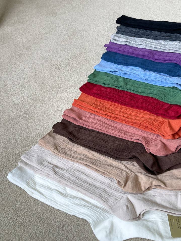 K-Wonderland - Wholesale Socks - Women's - AW Wool Blend Cozy Socks 14colors15