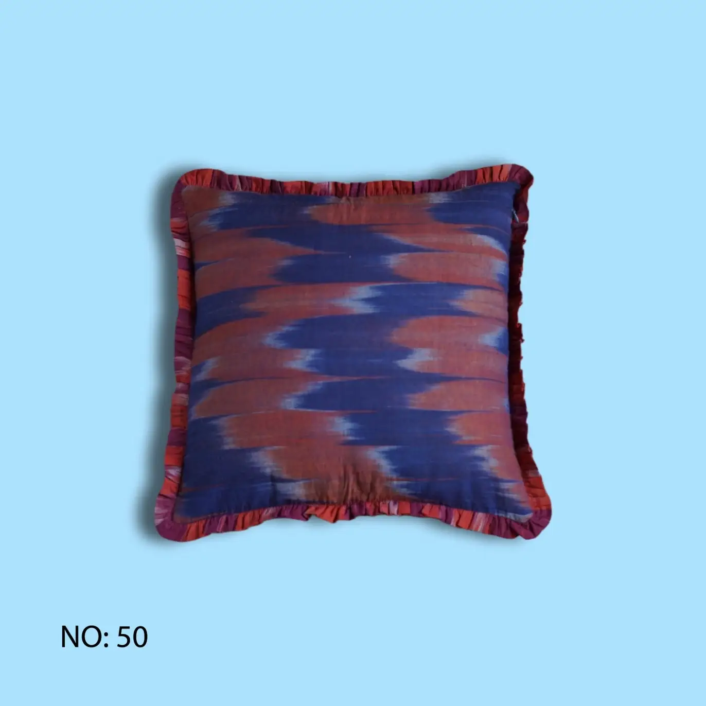 Annahmol - Wholesale Throw Pillow Cover - One of a Kind Vintage Kantha & Ikat Pillow 224