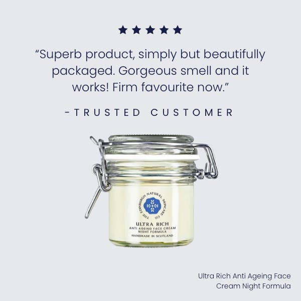 The Edinburgh Natural Skincare Company – wholesale Anti-aging moisturiser – Ultra Rich Anti Ageing Face Cream Night Formula1