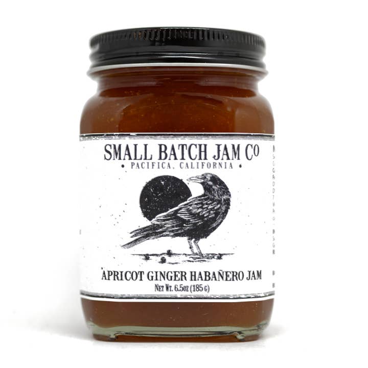 Aprikosen-Ingwer-Habanero-Marmelade für den Großhandel von Small Batch Jam Co.