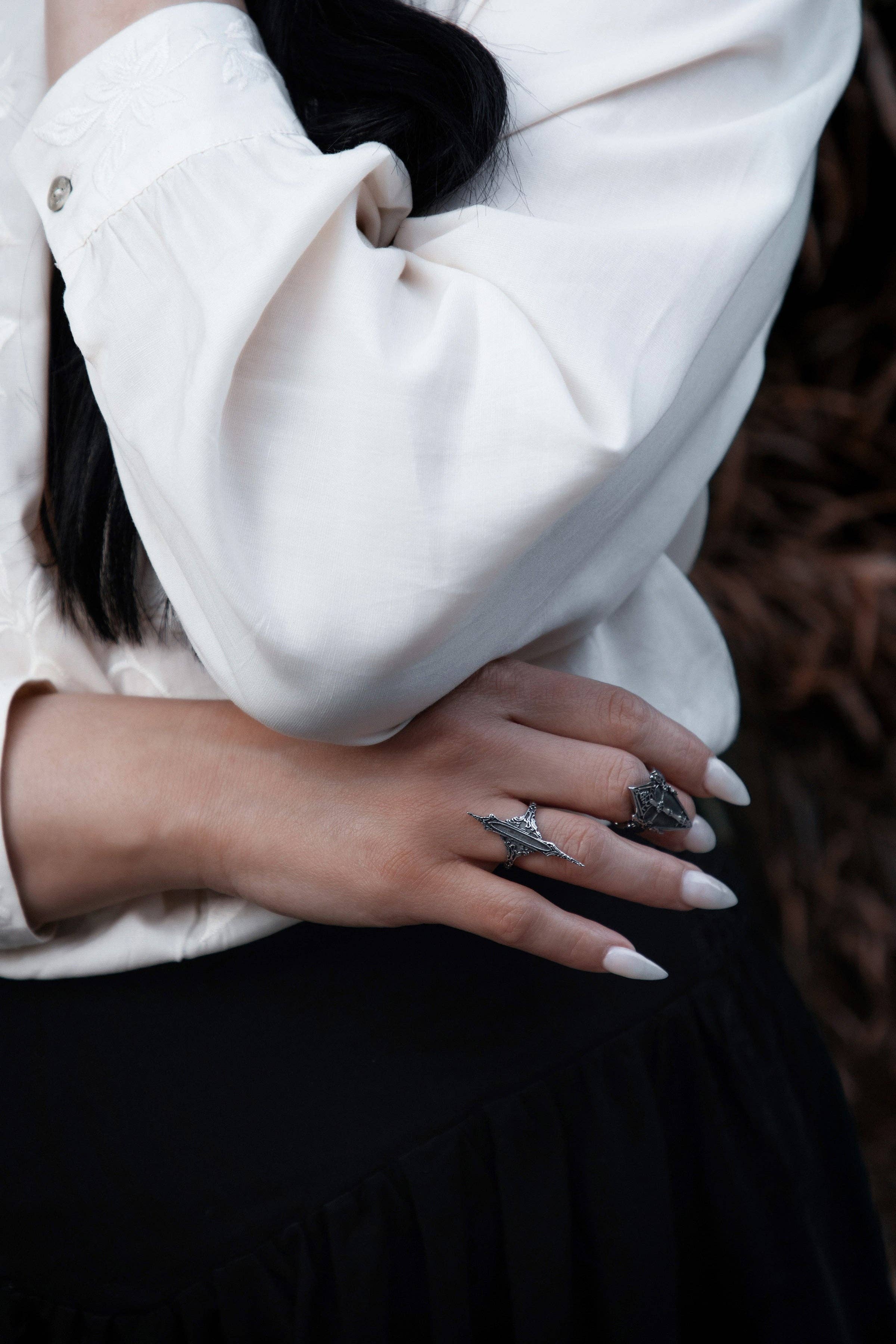 Lively Ghosts - Wholesale Cocktail/Statement Ring - Darkwater Ring13