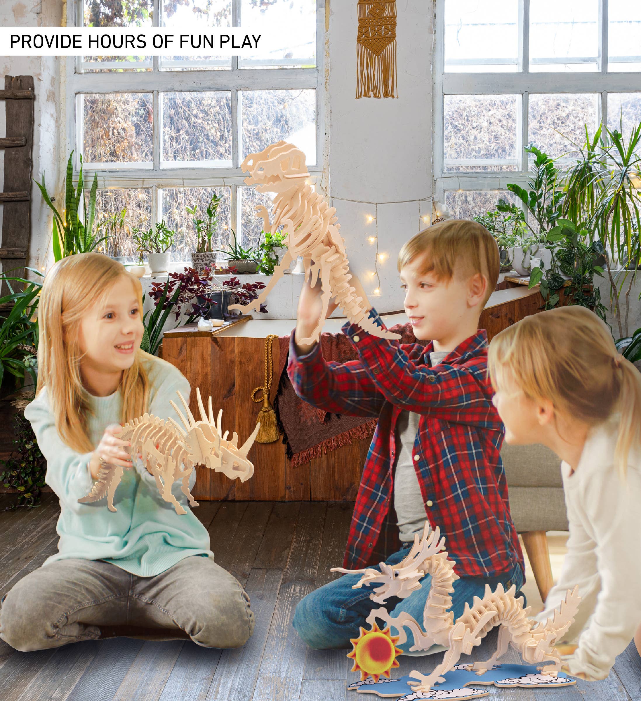 Cota Global - Wholesale Puzzle - Kids - 3D Puzzles - Styracosaurus Lr3