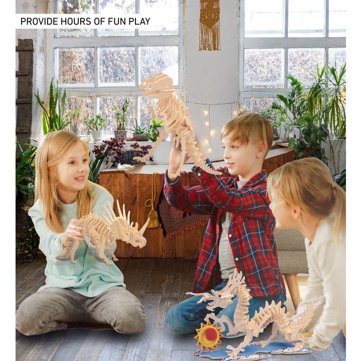 Cota Global - Wholesale Puzzle - Kids - 3D Puzzles - Styracosaurus Lr3