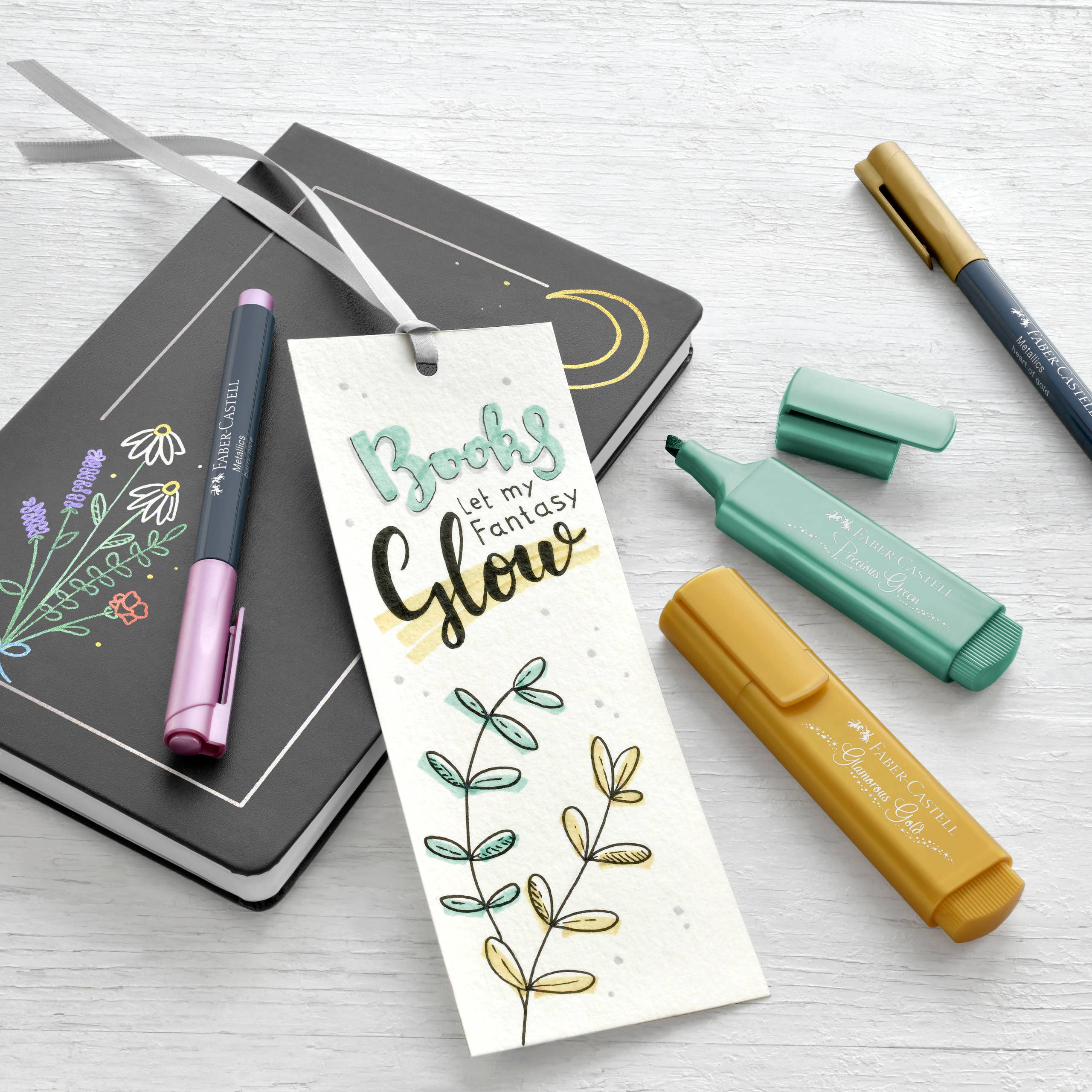 West Design Products UK - Wholesale Marker - Faber-Castell Creative Studio Metallic Textliner x 4 - Set B2