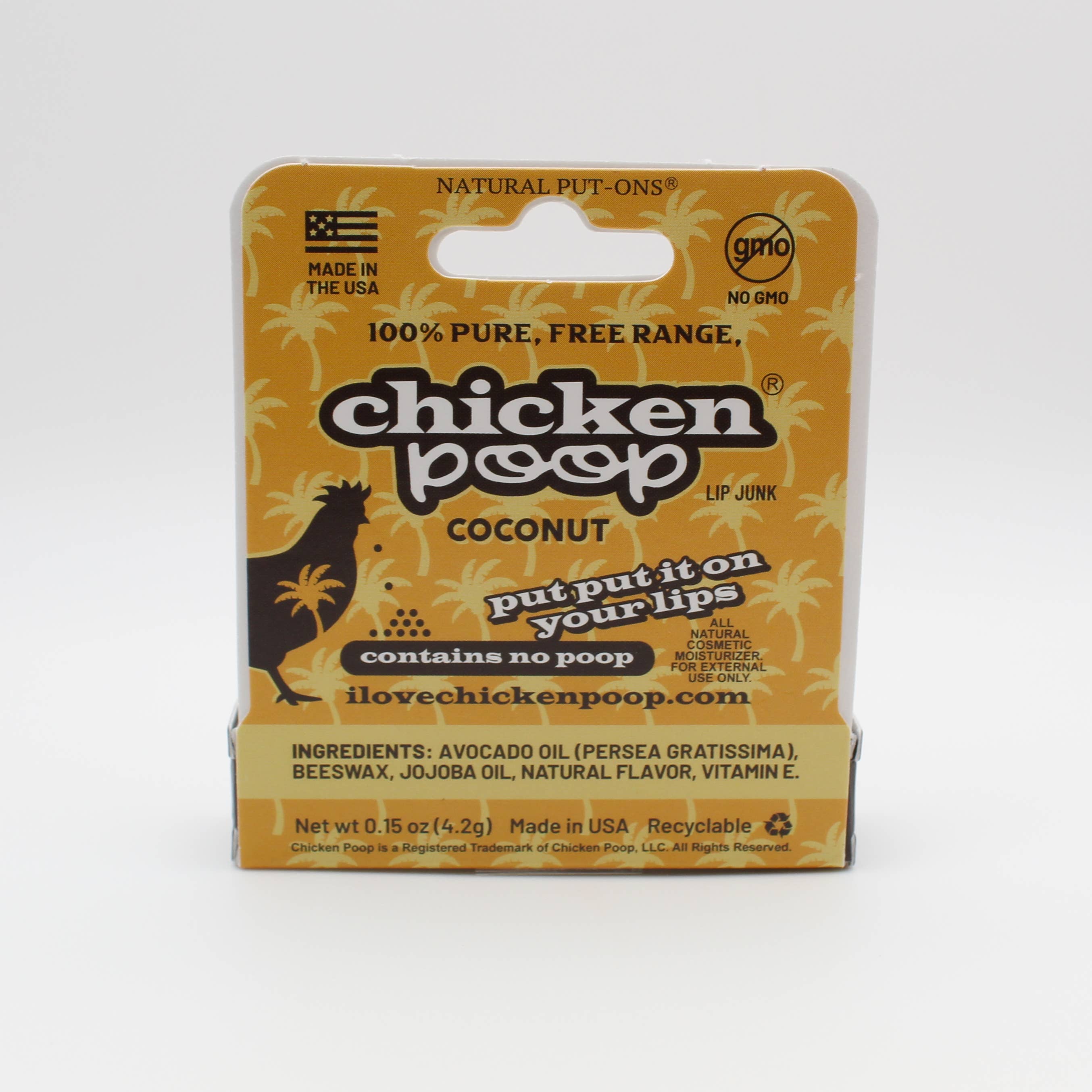 Chicken Poop - Wholesale Retailer Display - Beauty & Wellness - Chicken Poop® Lip Balm Floor Display, 120ct ASSORTED9